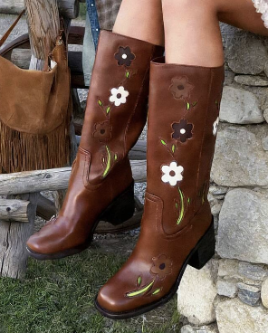 Brown boots